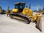 Used Dozer,Used Komatsu in yard,Side of used Komatsu,Front of used Dozer